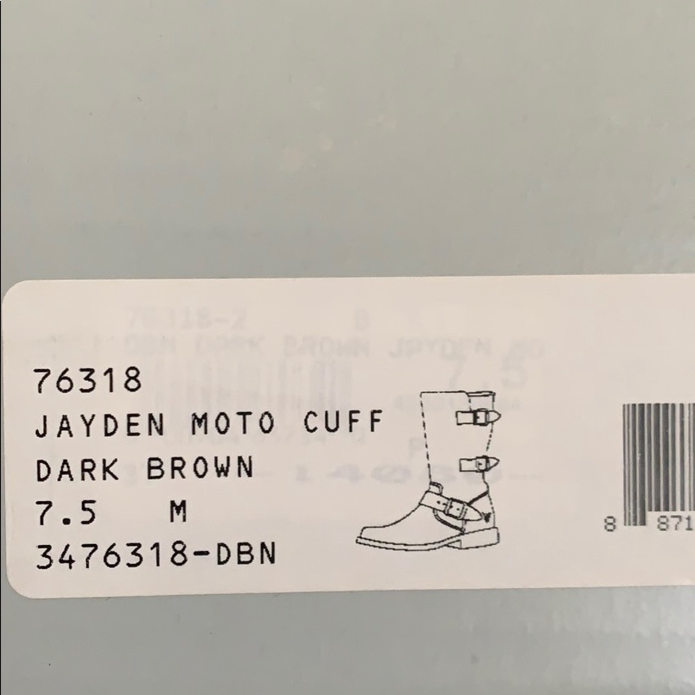 Frye Jaden Moto cuff boot 7.5 - Picture 5 of 9